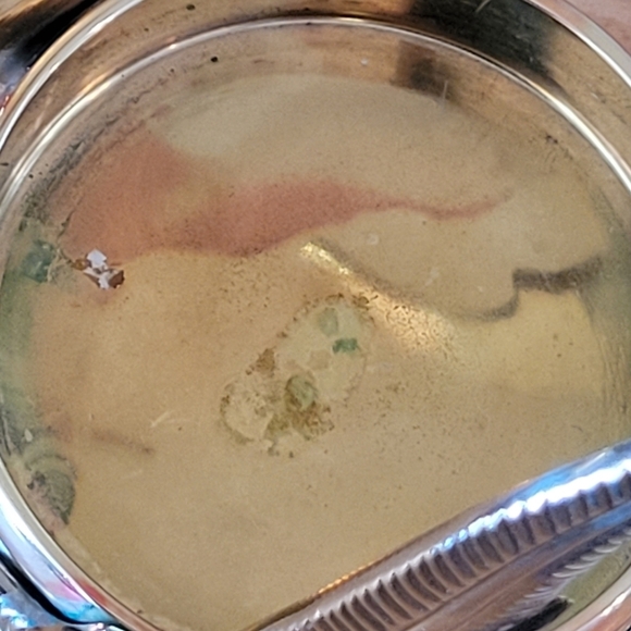 PARTYLITE Vintage 90s Brass Feather Pillar Candle Holder P0414 - Picture 11 of 16